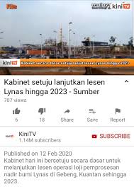 Penayangan acara kini lebih menarik lagi karena mnc tv juga ikut memberi andil dalam layanan live streaming tv online di internet. Dr Novandri Hasan Basri On Twitter Kabinet Hari Ini Bersetuju Secara Dasar Utk Melanjutkan Lesen Lynas Sehingga 2023 Kinitv Limkitsiang Apa Jadi Dgn Aku Janji Batalkan Projek Lynas Mana Stoplynas