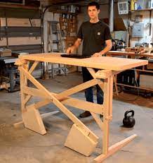 A standing desk frame adjusts perfectly to your height but the tabletop looks a bit too flimsy. The Complete Guide To Diy Standing Desks Start Standing