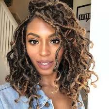 Black Brown And Blonde Faux Locs 23 Ways To Pull Off Goddess Faux Locs Faux Locs Hairstyles Locs Hairstyles Natural Hair Styles