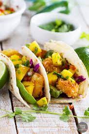 Coconut Shrimp Taco Recipe With Mango Salsa Taste And Tell