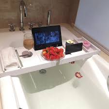 Shop our exclusive collection of bathtub reading trays online! Extendable Bamboo Bathtub Tray Canddy Bath Tray Wooden Bathroom Storage Spa Bath Tub Tray Bridge Shelf Organizer Reading Rack Bathtub Trays Aliexpress