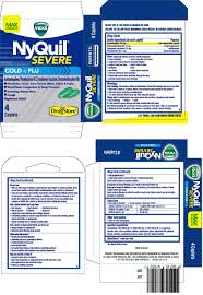 lil drug store nyquil severe cold and flu max strength