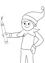 Free Printable Elf On The Shelf Coloring Pages Coloring Pages Valentines Day Coloring Page Easter Coloring Pages