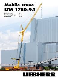 Liebherr Ltm 1750 9 1 Specifications Cranemarket