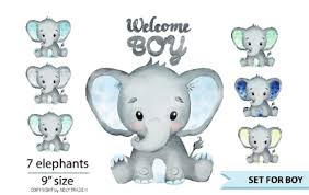 Svg cut files are a graphic type that can be scaled to use with the silhouette cameo or cricut. Elephant Boy Watercolor Clip Art Graphic By Adlydigital Creative Fabrica In 2020 Watercolor Elephant Watercolor Text Watercolor Clipart