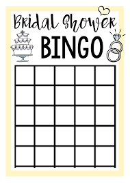 Free Printable Bridal Shower Games Fun Squared Bridal Shower Bingo Printable Bridal Shower Games Summer Bridal Showers