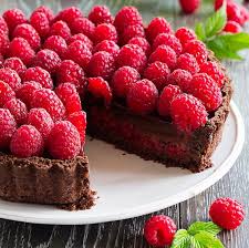 Tarte Au Chocolat Et Framboises Tarte Chocolat Framboise Tarte Au Chocolat Gateau Chocolat Framboise