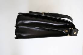Visconti leather Shoulder Messenger bag Black 38 x 31cm