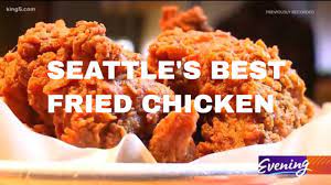 If you're new to frying chicken, try frying only dark or white meat this recipe is a basic fried chicken sans the buttermilk but utilizing a salt brine. Seattle S Best Fried Chicken King 5 Evening Youtube