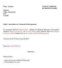 Attestation d'hebergement (à remplir très lisiblement) attention : Certificat D Hebergement Pour Demande De Visa Mariage Franco Marocain