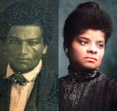 In 1893, Frederick Douglass invited Ida B. Wells to lunch. She noted a  place across the street, but indicated they would not receive service  there. “Mr. Douglass, in his vigorous way, grasped