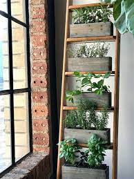 16 Functional Indoor Ladder Planter Ideas Indoor Herb Garden Garden Ladder Vertical Garden Indoor