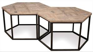 Hexagon Shaped Coffee Table