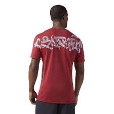 T Shirt Reebok Crossfit Poly Blend Taille Xs S M L Xl 2xl Chemise Homme T Shirt Reebok