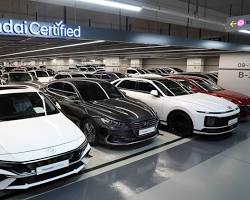 현대자동차 중고차 판매점 이미지