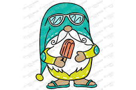 Download Summer Popsicle Gnome Cut File Svg Dxf Eps By Diva Watts Designs Thehungryjpeg Com