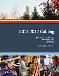 Olivet Nazarene Catalog 2011 2012 By Olivet Nazarene