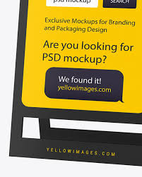 Easily add your own design into blank area on mockup templates. Pavement Sign Mockup In Outdoor Advertising Mockups On Yellow Images Object Mockups