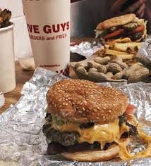 Don't forget to try our unique hand cut fries and creamy shakes. Five Guys The Shoppes At Eastchase