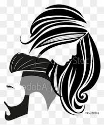 Hair silhouette stock photos and images. Professional Hair Stylist Silhouette Hair Icon Free Transparent Png Clipart Images Download