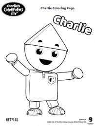 Charlie's colorforms city is a new animated tv series from netflix. Charlie S Colorforms City Activity Page 9 Story Media Group