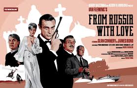 James Bond 007 From Russia With Love Fan Art 12 X 7 Etsy James Bond James Bond Movies James Bond Movie Posters