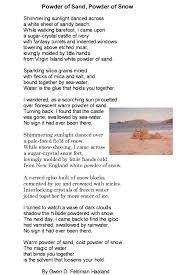 When I Die Bury Me With All My Ice On Meaning Powder Of Sand Powder Of Snow Poem By Gwen Haaland Photo Also Taken By Gwen At 17 Years Old Snow Poems Evil World Crystal Castle