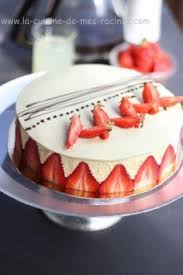 Fraisier A La Creme Mousseline Fraisier Patisseriefrancaise Lacuisinedemesracines A Creme Fraisier La Lacuisinedemesra Pastalar Tatli Tarifleri Tatli