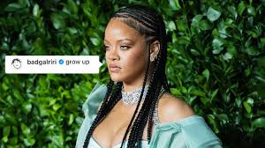 Rihanna Tells Fan To Grow Up After They Demand A New Album Capital No one was doubting the legitimacy of rihanna's cool. rihanna tells fan to grow up after
