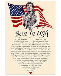 600 x 899 jpeg 115 кб. Bruce Springsteen Born In The U S A Lyrics Poster Trending T Shirt Online