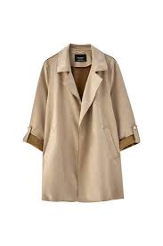 Pull and bear womens burgundy single button jacket size m. Women S Coats And Jackets Pull Bear