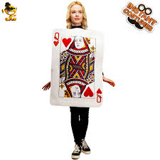 Free delivery and returns on ebay plus items for plus members. Christmas Adult Couples Card Costume Fancy Dress Up Carnival Cosplay Men Women Playing Cards Tunic For Halloween Unisex Suit Buy At The Price Of 37 26 In Aliexpress Com Imall Com