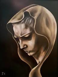 In Thought Painting by Kate Viola