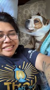 Do you have a special pet that helps with your recovery?