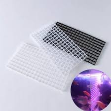 1pcs Fish Tank Durable Plastic Fish Grid Divider Holder Tray Egg Crate Aquarium Tank Filter Bottom Isolate Pane 35