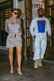 Kim kardashian and kanye west's daughter chicago hangs out with 'favourite' aunt kourtney amid family drama. Kim Kardashian And Kanye West Up Their Date Night Style Game Kanye West Outfits Kim Kardashian And Kanye Kim Kardashian Kanye West