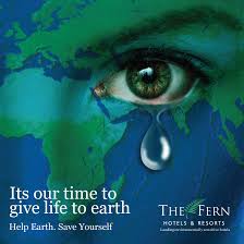 Earth day poster, earth day drawing for competitions. The Fern Hotels Resorts