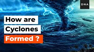 The diameter of the eye of the storm also ranges from 25 to 100 kilometres. How Are Cyclones Formed Hurricanes And Cyclones Explained Dna Youtube