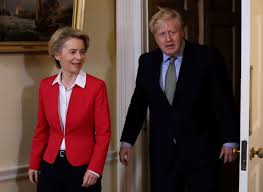 Alexander boris de pfeffel johnson (born 19 june 1964) is a british politician, popular historian, and journalist who is prime minister of the united kingdom and has been leader of the conservative party since 23 july 2019. Brexit Talks Back On Boris Johnson And Ursula Von Der Leyen Agree To Resume Trade Deal Negotiations Cityam Cityam