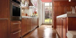 Kraftmaid Durham Cherry Cinnamon Kitchen Cabinets Modern Kitchen Remodel Mid Century Modern Kitchen Remodel Contemporary Kitchen