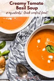 Creamy Tomato Basil Soup Creamy Tomato Basil Soup Tomato Basil Soup Tomato Basil Soup Recipe