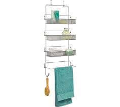 Buy Argos Home 3 Tier Chrome Over Door Organiser Overdoor Storage Argos Door Organizer Bathroom Storage Units Over Door Towel Rack