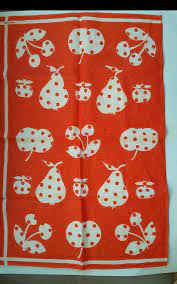 Reinleinen Tea Towel German Linen Apples Pears Kitchen Etsy Tea Towels Linen Kitchen Towels Kitchen Linens Dish Towels