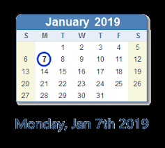 January 7 2019 Date In History News Social Media Day Info