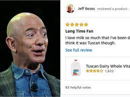 Amazon, blue origin, washington post. Jeff Bezos Read The Amazon Founder S Entertaining Product Reviews