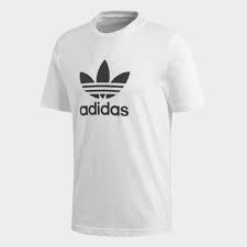 Black And White Adidas Shirts Trefoil Tee Adidas Originals Mens Adidas Nmd R1 Adidas Men