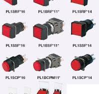 Pushbutton Switches - Illuminated, φ16 mm Mounting Hole