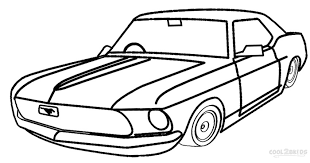Regardless of what color pony you're riding in, these black, gray or white stripes will give your stang. Printable Mustang Coloring Pages For Kids
