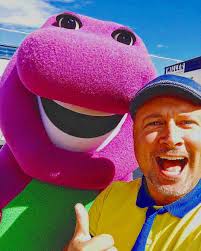 Throwback to when Barney was...