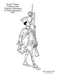 Learn more color a revolutionary thank you for memorial day. Revolutionary War Solder Coloring Pages 11 Historic Uniforms Coloring Guides Print Color Fun